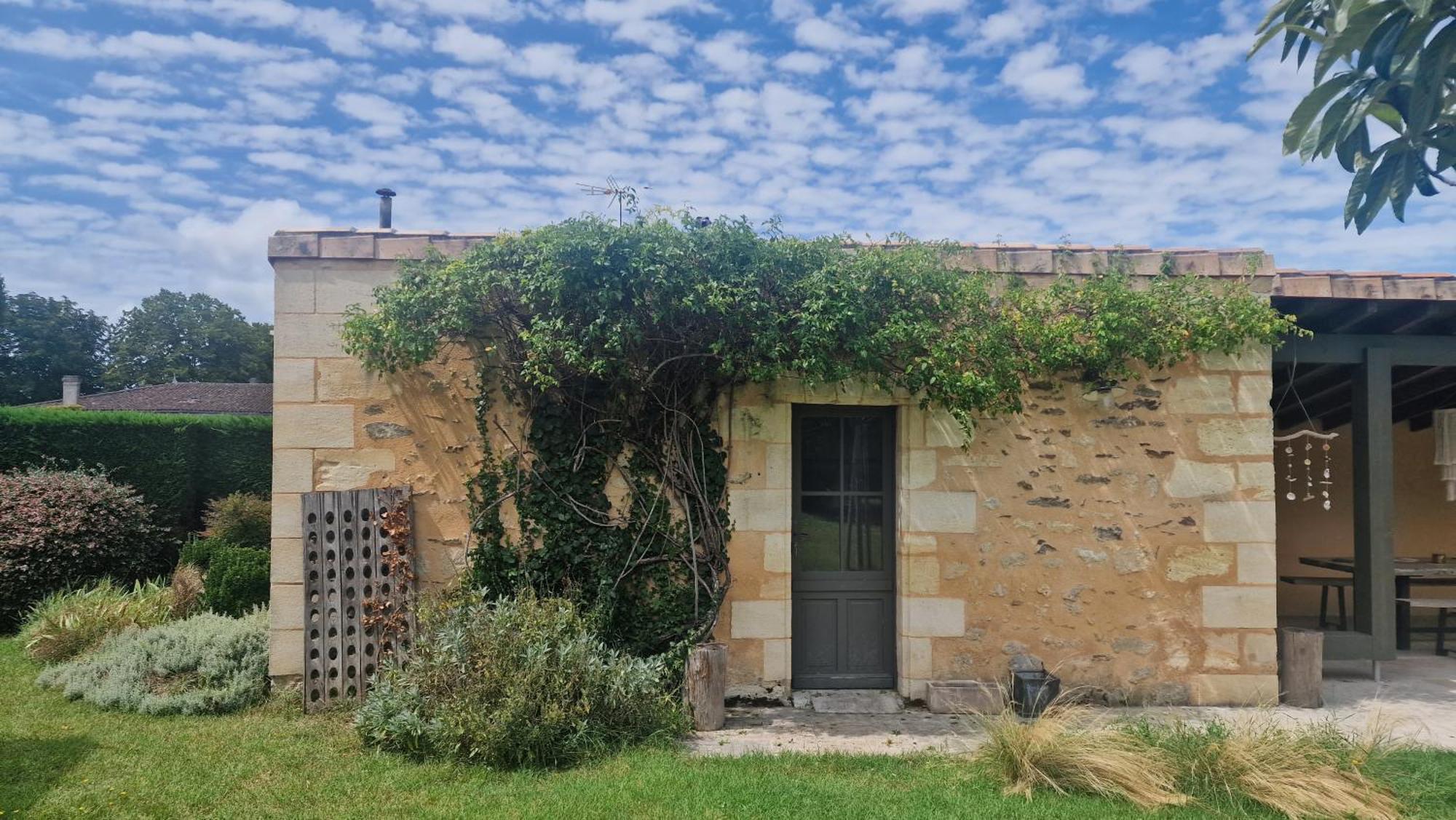 Casita Alegria & Cabana Alegria - 2 Chambres D'Hotes Plassac (Gironde) Exterior foto